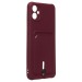 Чехол-накладка - SC304 с картхолдером для "Samsung SM-A055 Galaxy A05" (bordo) (223980)#1955468