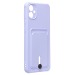 Чехол-накладка - SC304 с картхолдером для "Samsung SM-A055 Galaxy A05" (light violet) (223981)#1955474