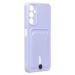 Чехол-накладка - SC304 с картхолдером для "Samsung SM-A057 Galaxy A05s" (light violet) (223976)#1955488