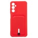 Чехол-накладка - SC304 с картхолдером для "Samsung SM-A057 Galaxy A05s" (red) (223977)#1955490