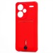 Чехол-накладка - SC304 с картхолдером для "Xiaomi Redmi Note 13 Pro+" (red) (223987)#2100933