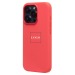 Чехол-накладка - Silicone Case SafeMag с анимацией для "Apple iPhone 15 Pro" (guava) (222551)#2069119