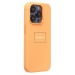 Чехол-накладка - Silicone Case SafeMag с анимацией для "Apple iPhone 15 Pro" (orange sorbet)(222545)#2069141