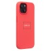 Чехол-накладка - Silicone Case SafeMag с анимацией для "Apple iPhone 15" (guava) (222535)#2069133