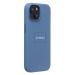 Чехол-накладка - Silicone Case SafeMag с анимацией для "Apple iPhone 15" (winter blue) (222532)#2069130