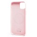 Чехол-накладка - Silicone Case SafeMag с анимацией для "Apple iPhone 15" (розовый мел) (222530)#1951219