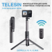 Монопод-штатив Telesin Vlog Selfie Stick Tripod 1.3 м с пультом управления для GoPro и смартфонов#2043864