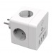 Сетевой фильтр в розетку Cablexpert Cube 4 розетки 16А, 3.5кВт, 4гн.USB, белый#2090343