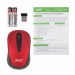 Мышь Acer OMR136 красный оптическая (1000dpi) беспроводная USB для ноутбука (2but) ZL.MCEEE.01J [12., шт#1955219