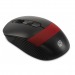 Мышь Оклик 310MW черный/красный оптическая (3200dpi) беспроводная USB для ноутбука (3but) [16.12], шт#2132196
