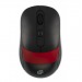 Мышь Оклик 310MW черный/красный оптическая (3200dpi) беспроводная USB для ноутбука (3but) [16.12], шт#2132197