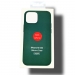 Чехол для iPhone 13 Mini Silicone Case, Magsafe с анимацией, зеленый#1956575