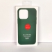 Чехол для iPhone 13 Pro Max Silicone Case, Magsafe с анимацией, зеленый#1956577