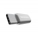 Переходник Micro USB/Type-C Borofone BV4 серебристый#1990812