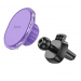 Держатель автомобильный Hoco магнитный H1 Crystal в дефлектор (purple) (225053)#1957974