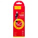 Кабель USB - micro USB Hoco X21 Plus (silicone) 25см 2,4A  (220531)#1958384