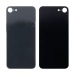 Задняя крышка для iPhone SE 2020 Черный (стекло, широкий вырез под камеру, логотип) - Премиум#1961467