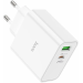 Адаптер Сетевой Hoco C113A PD USB/Type-C 65W (white) (215772)#1958090