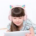 Bluetooth-наушники полноразмерные Hoco W39 Cat ear kids BT (повр. уп.) (pink) (227700)#1959957