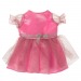 Одежда д/кукол Карапуз (40-42см) платье розово-белое OTF-2205D-RU, шт#1959212