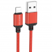 Кабель USB - Apple lightning Borofone BX87 100см 2,4A (red) (217519)#2013599