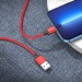 Кабель USB - Apple lightning Borofone BX87 100см 2,4A (red) (217519)#2013601