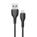 Кабель USB - Apple lightning Borofone BX51 (повр. уп) 100см 2,4A  (black) (223404)#1969321