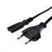 Кабель питания (евровилка - 2 pin, 1,5 м) Черный#2041532
