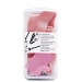 Шнурок текстильный на шею с карабином (плоский широкий) (light pink) (225719)#2013421