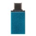 Адаптер - OTG Type-C/USB (blue) (227685)#1971351