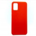 Чехол Samsung A02s (2020) Silicone Case №01 (No Logo) в упаковке Красный#1988448