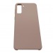 Чехол Samsung S21 Plus (2021) Silicone Case №18 (No Logo) в упаковке Розовый Песок#1991527