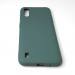 Чехол Samsung A01/M01 (2020) Silicone Case 2.0mm Темно-Зеленый#1964810