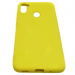 Чехол Samsung A11/M11 (2020) Silicone Case 2.0mm Желтый#2036749