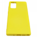 Чехол Samsung Note 20 (2020) Silicone Case 2.0mm Желтый#2036778