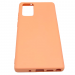 Чехол Samsung Note 20 (2020) Silicone Case 2.0mm Оранжевый#2036776