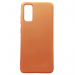 Чехол Samsung S20 (2020) Silicone Case 2.0mm Оранжевый#2036767