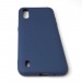 Чехол Samsung A01/M01 (2020) Silicone Case 2.0mm Темно-Синий#1965804