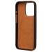 Чехол-накладка - SM089 SafeMag экокожа  для "Apple iPhone 15 Pro" (brown) (226538)#1966944
