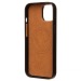Чехол-накладка - SM089 SafeMag экокожа  для "Apple iPhone 15" (brown) (226533)#1966941