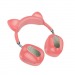 Полноразмерные Bluetooth наушники HOCO ESD13 Cat (розовый)#2119498