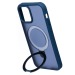 Чехол-накладка - SM088 SafeMag  для "Apple iPhone 12/iPhone 12 Pro" (dark blue) (226411)#1975182