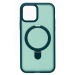 Чехол-накладка - SM088 SafeMag  для "Apple iPhone 12/iPhone 12 Pro" (dark green) (226410)#1975177