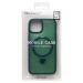 Чехол-накладка - SM088 SafeMag  для "Apple iPhone 14" (dark green) (226445)#1967679