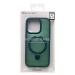 Чехол-накладка - SM088 SafeMag  для "Apple iPhone 15 Pro" (dark green) (226473)#1967665