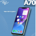 Смартфон Itel A70 4Gb/256Gb Azure Blue (6,6"/13МП/NFC/4G/5000mAh)#1967341