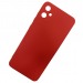 Чехол силиконовый Samsung A05 Soft touch красный#1971283