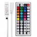 Мини-контроллер светодиодный, инфракрасный (IR), 72Вт/144Вт, 44 кнопки, 12В/24В LAMPER#2022473