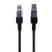 Кабель Type-C - Apple lightning Hoco U129 Spirit PD 27W 120см 3A  (black) (225335)#1977052