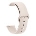 Ремешок - WB34 20 мм универсальный силикон на кнопке (beige) (227520)#2051204